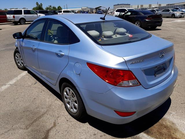 Photo 3 from auction – 2013 HYUNDAI ACCENT GLS with VIN KMHCT4AE2DU328956
