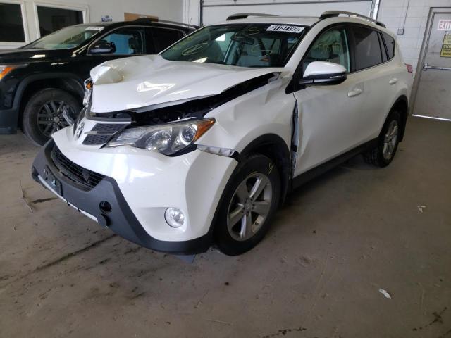 Photo 2 from auction – 2014 TOYOTA RAV4 XLE with VIN 2T3RFREVXEW164714