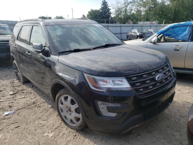 FORD EXPLORER X 2017 with VIN 1FM5K7D81HGA46296 - Photo from auction