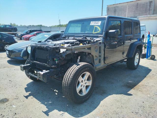 Photo 2 from auction – 2017 JEEP WRANGLER U with VIN 1C4BJWDG6HL574225