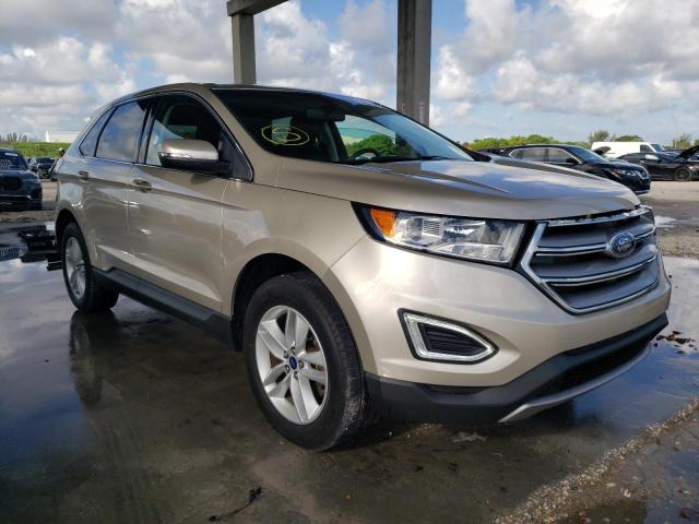 FORD EDGE SEL 2017 with VIN 2FMPK4J84HBB41812 - Photo from auction