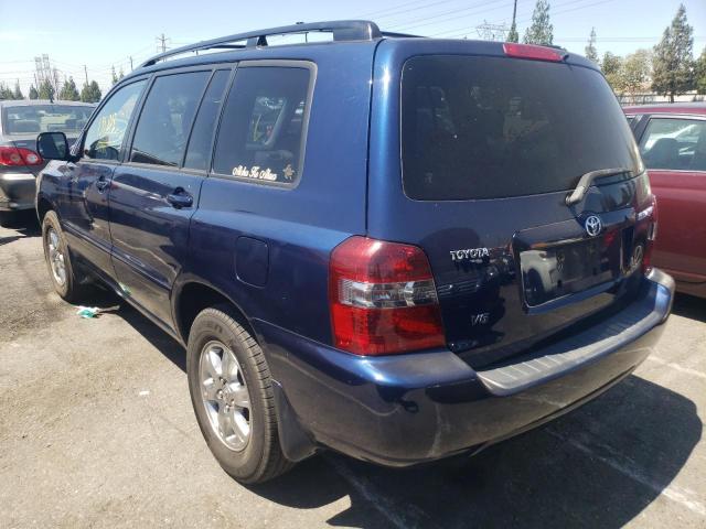 Photo 3 from auction – 2006 TOYOTA HIGHLANDER with VIN JTEGP21AX60097368