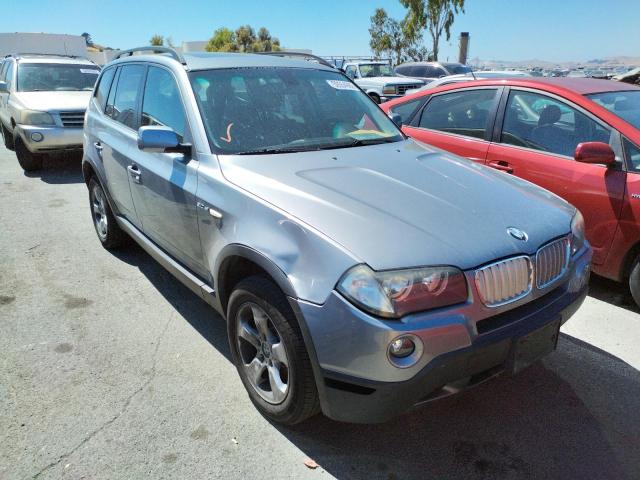 BMW X3 2007 with VIN WBXPC93437WF03334 - Photo from auction