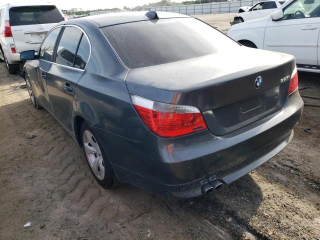 Photo 3 from auction – 2007 BMW 525 I with VIN WBANE53537CW62639