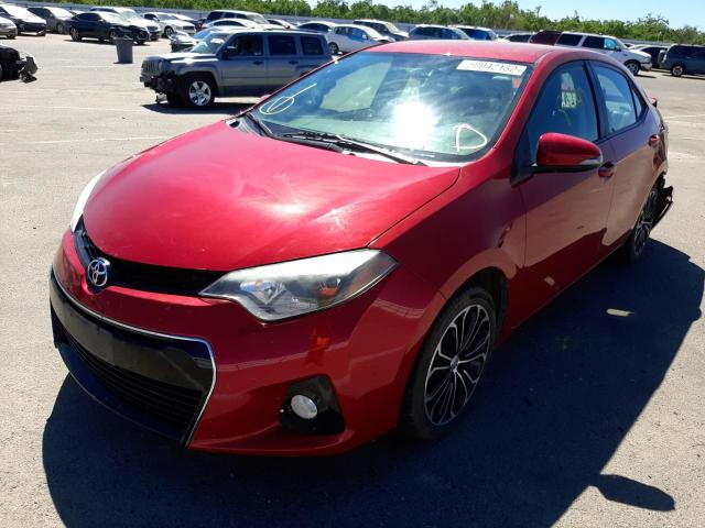 Photo 2 from auction – 2014 TOYOTA COROLLA L with VIN 5YFBURHE9EP108440