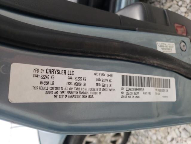 Photo 10 from auction – 2009 CHRYSLER 300 LIMITE with VIN 2C3KA33V89H565219