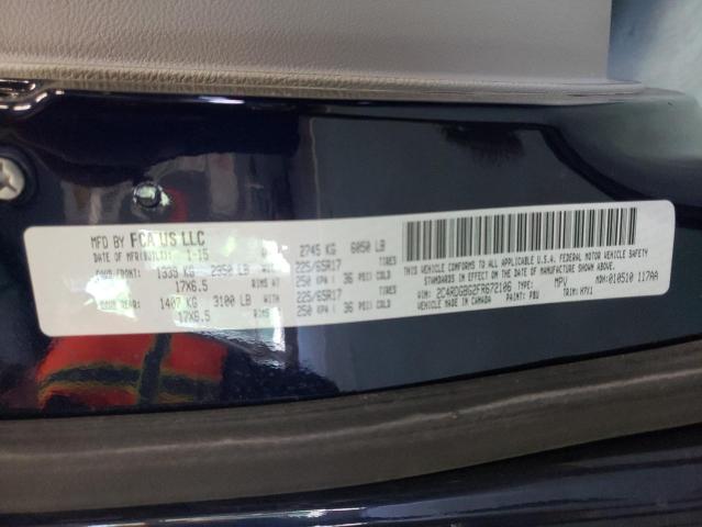 Photo 10 from auction – 2015 DODGE GRAND CARA with VIN 2C4RDGBG2FR672106