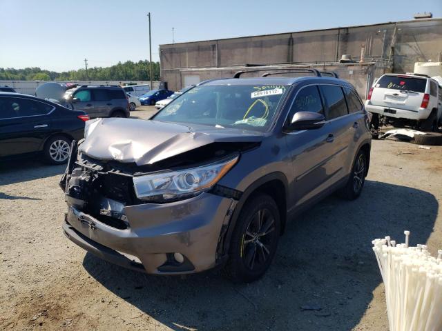 Photo 2 from auction – 2016 TOYOTA HIGHLANDER with VIN 5TDJKRFH5GS339280