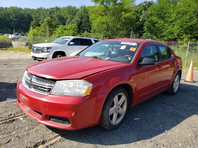 Photo 2 from auction – 2013 DODGE AVENGER SE with VIN 1C3CDZAB0DN607017