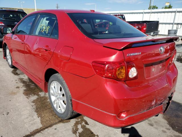 Photo 3 from auction – 2010 TOYOTA COROLLA BA with VIN 1NXBU4EE7AZ246252