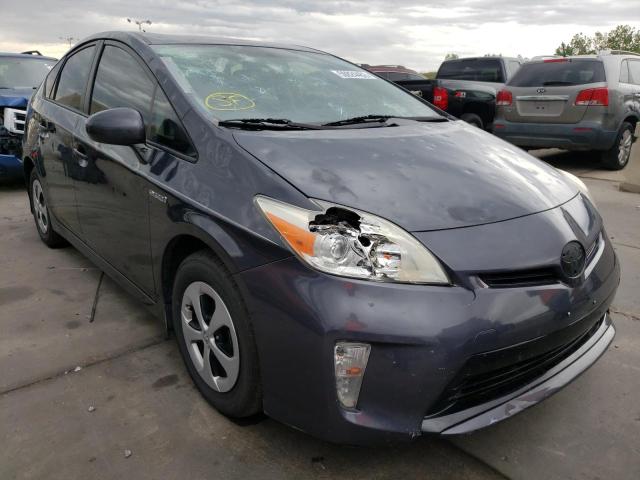 TOYOTA PRIUS 2013 with VIN JTDKN3DU2D1649971 - Photo from auction