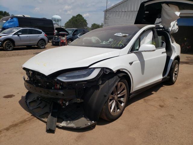 Photo 2 from auction – 2018 TESLA MODEL X with VIN 5YJXCDE27JF113955