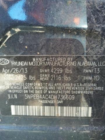 Photo 10 from auction – 2013 HYUNDAI SONATA GLS with VIN 5NPEB4AC4DH736609