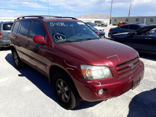 صورة رقم 1 من المزاد - 2007 TOYOTA HIGHLANDER مع VIN JTEHP21A370204654