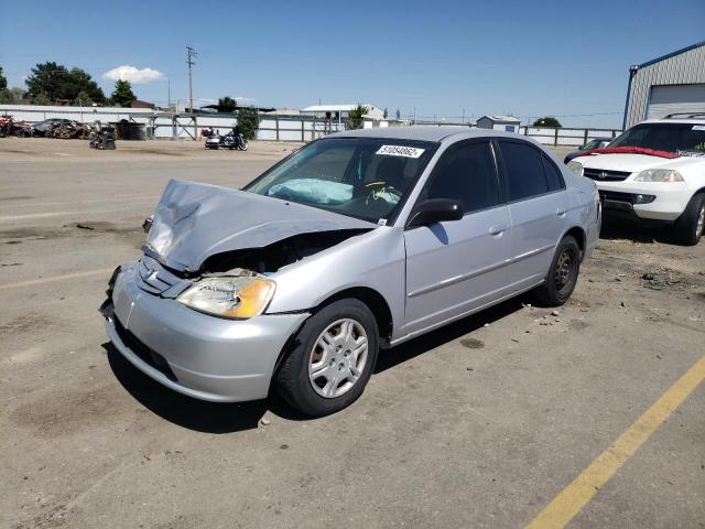 Photo 2 from auction – 2002 HONDA CIVIC LX with VIN 1HGES16552L049156