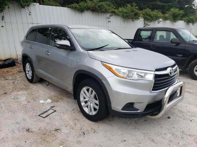 TOYOTA HIGHLANDER 2014 with VIN 5TDBKRFH5ES056086 - Photo from auction
