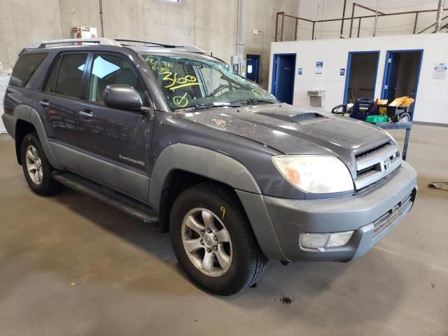 TOYOTA 4RUNNER SR 2003 with VIN JTEBT14R630003029 - Photo from auction