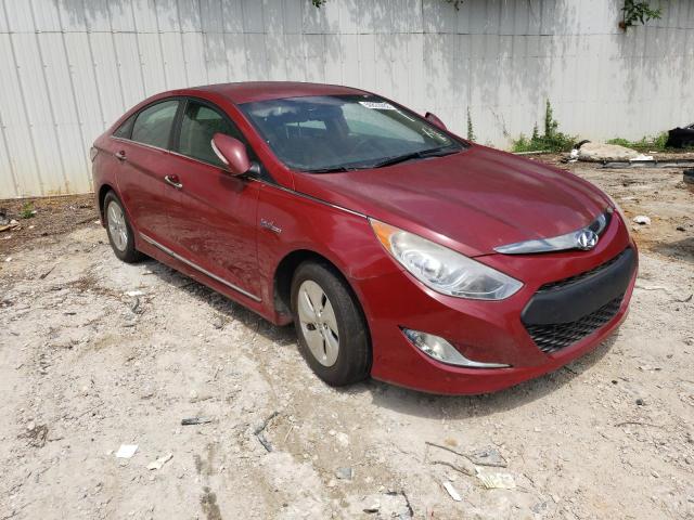 HYUNDAI SONATA HYB 2015 with VIN KMHEC4A42FA122105 - Photo from auction