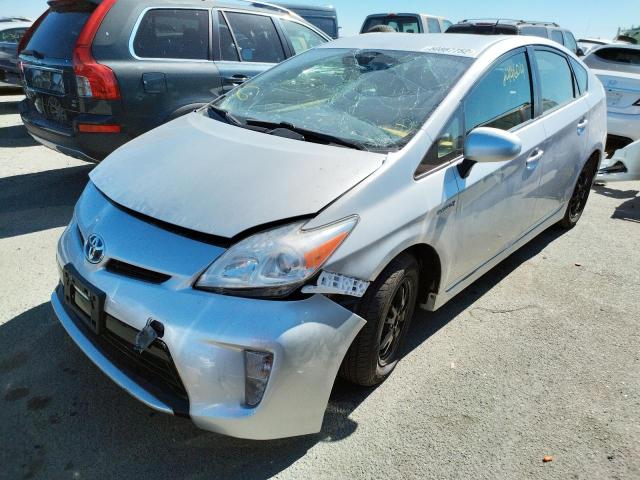 Photo 2 from auction – 2015 TOYOTA PRIUS with VIN JTDKN3DU7F0435857