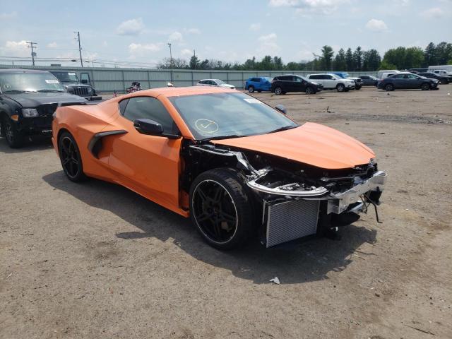 CHEVROLET CORVETTE S 2022 with VIN 1G1YB2D43N5120593 - Photo from auction