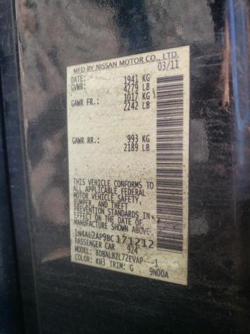 Zdjęcie 10 z aukcji – 2011 NISSAN ALTIMA BAS z VIN 1N4AL2AP9BC171212