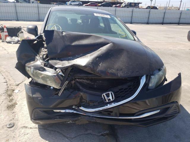 Photo 9 from auction – 2013 HONDA CIVIC LX with VIN 2HGFB2F53DH577465