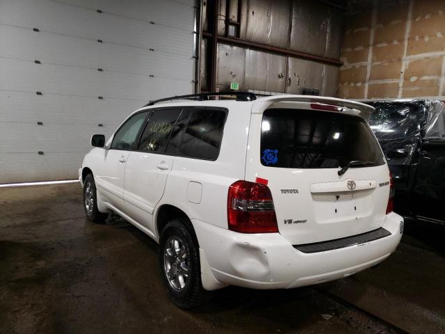 Photo 3 from auction – 2007 TOYOTA HIGHLANDER with VIN JTEHP21A470191218