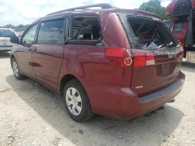 Photo 3 from auction – 2004 TOYOTA SIENNA CE with VIN 5TDZA23C14S157934