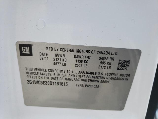 Photo 10 from auction – 2013 CHEVROLET IMPALA LTZ with VIN 2G1WC5E30D1161615