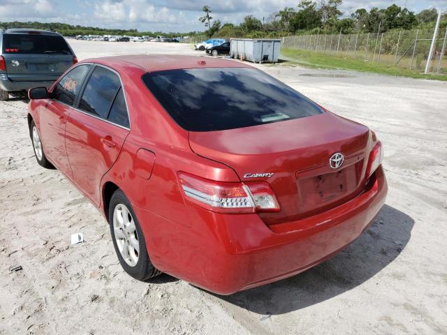 Photo 3 from auction – 2010 TOYOTA CAMRY BASE with VIN 4T1BF3EK6AU073947
