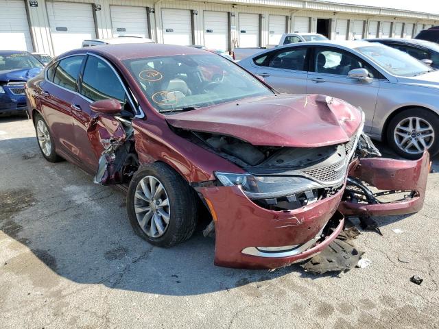CHRYSLER 200 C 2015 with VIN 1C3CCCCB0FN616008 - Photo from auction
