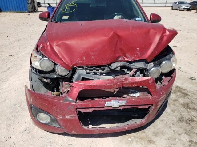 Photo 9 from auction – 2012 CHEVROLET SONIC LTZ with VIN 1G1JF6SBXC4167296