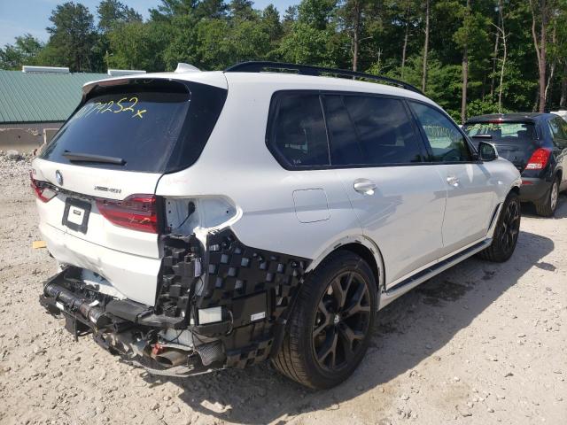 Photo 4 from auction – 2021 BMW X7 XDRIVE4 with VIN 5UXCW2C06M9F14571