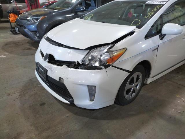Photo 9 from auction – 2012 TOYOTA PRIUS with VIN JTDKN3DU7C5500723