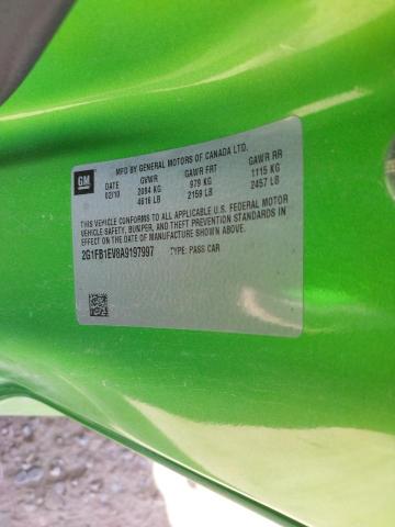 Photo 10 from auction – 2010 CHEVROLET CAMARO LT with VIN 2G1FB1EV8A9197997