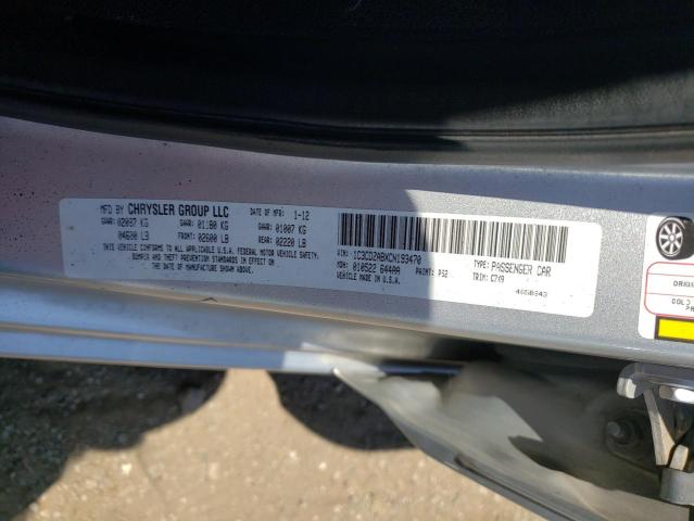 Photo 10 from auction – 2012 DODGE AVENGER SE with VIN 1C3CDZABXCN193470