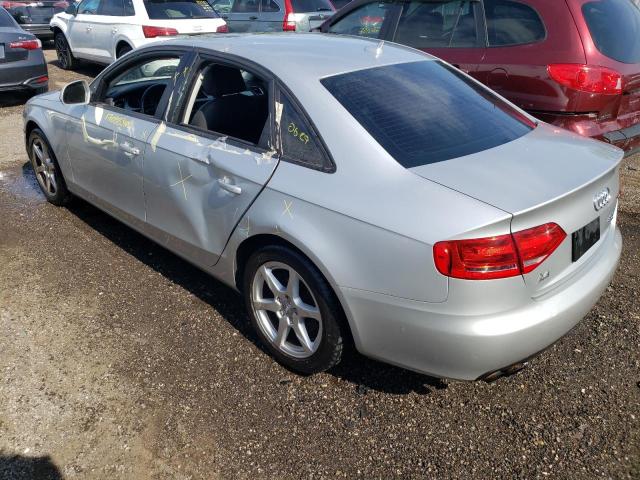 Photo 3 from auction – 2009 AUDI A4 2.0T QU with VIN WAULF78K49N014216