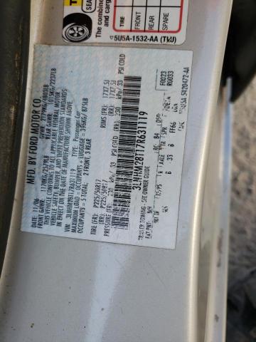 Photo 10 from auction – 2007 LINCOLN MKZ with VIN 3LNHM28T17R631119