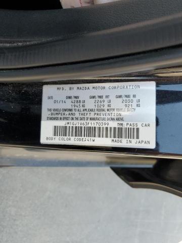 Photo 10 from auction – 2015 MAZDA 6 TOURING with VIN JM1GJ1V63F1170399