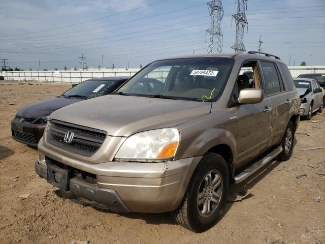 Photo 2 from auction – 2004 HONDA PILOT EX with VIN 2HKYF18404H514101