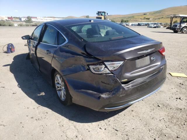 Photo 3 from auction – 2015 CHRYSLER 200 LIMITE with VIN 1C3CCCAB4FN723310