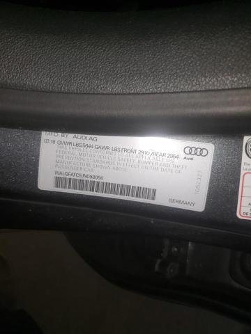 Photo 10 from auction – 2018 AUDI S7 PRESTIG with VIN WAU2FAFC9JN098056