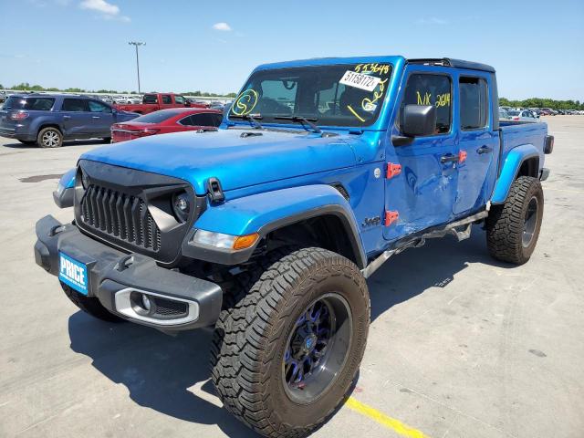 Photo 2 from auction – 2021 JEEP GLADIATOR with VIN 1C6HJTAG8ML553648