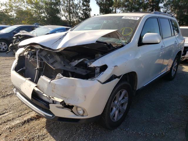 Photo 2 from auction – 2012 TOYOTA HIGHLANDER with VIN 5TDZK3EH5CS059824