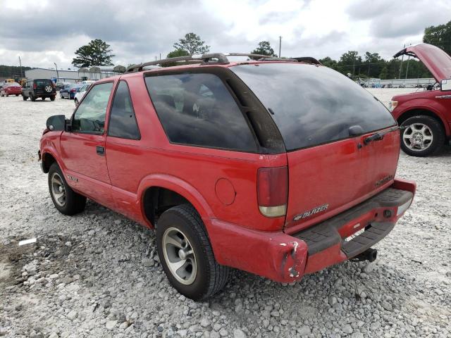 Photo 3 from auction – 2000 CHEVROLET BLAZER with VIN 1GNCS18W4YK291972