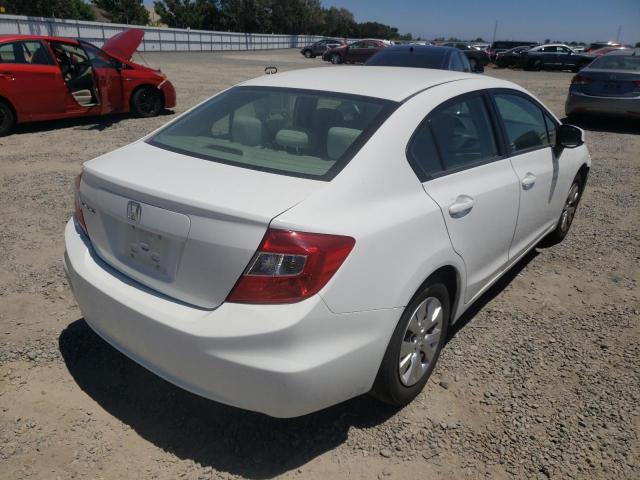 Photo 4 from auction – 2012 HONDA CIVIC LX with VIN 19XFB2F59CE306449