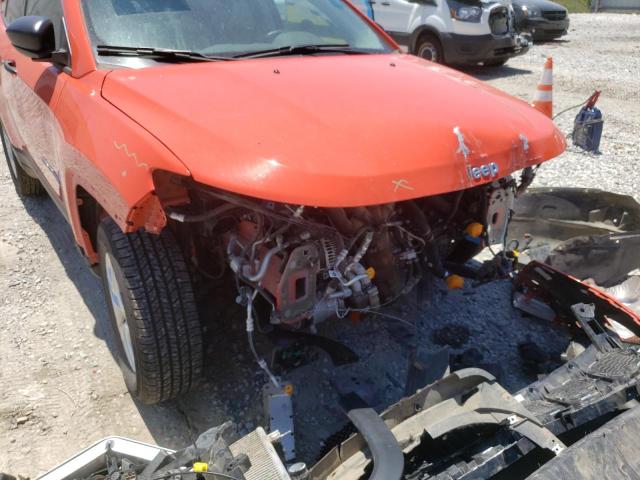 Photo 9 from auction – 2020 JEEP COMPASS SP with VIN 3C4NJCAB3LT257746