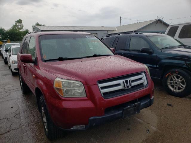 HONDA PILOT EX 2006 with VIN 5FNYF18606B013017 - Photo from auction