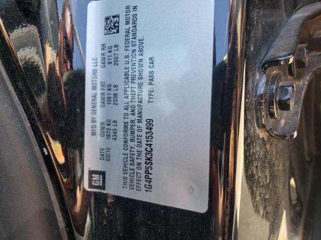 Photo 10 from auction – 2012 BUICK VERANO with VIN 1G4PP5SK3C4153499