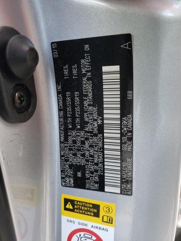 Photo 10 from auction – 2015 LEXUS RX 350 with VIN 2T2ZK1BAXFC188226